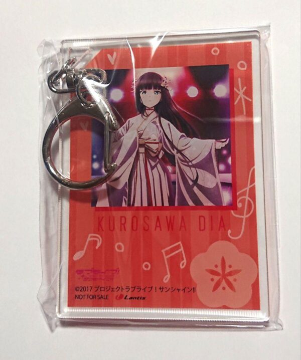Love Live Aqours Dia Kurosawa Album Bonus Acrylic Keychain F/S-M501 from japan R