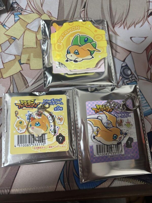 Digimon Adventure 100 Yen Patamon Set F/S-M503 from japan Rare  Good condition