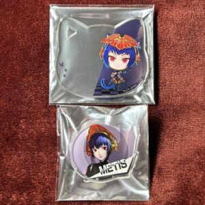 Persona 3 Reload Nanja Acrylic Coaster Badge Metis F/S-M501 from japan Rare  Goo