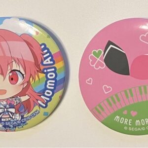 Proseca Ichibankuji Airi Momoi Can Badge Set Of 2 F/S-M501 from japan Rare  Good