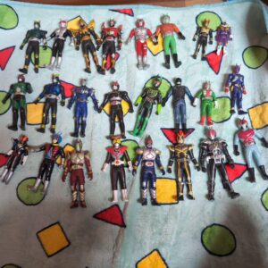 Kamen Rider Soft Vinyl Set F/S-M503 from japan Rare  Good condition