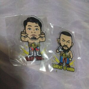 New Japan Pro Wrestling Yano Michi, Great Oakhan, Acrylic F/S-M503 from japan Ra