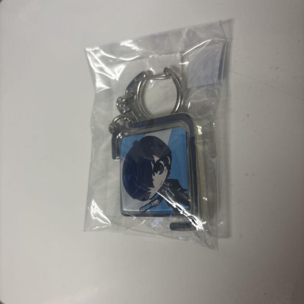 Persona 3 Reload Main Character Keychain F/S-M501 from japan Rare  Good conditio