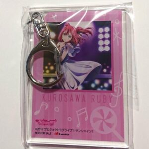 Love Live Aqours Ruby Kurosawa Album Bonus Acrylic Key Chain F/S-M501 from japan
