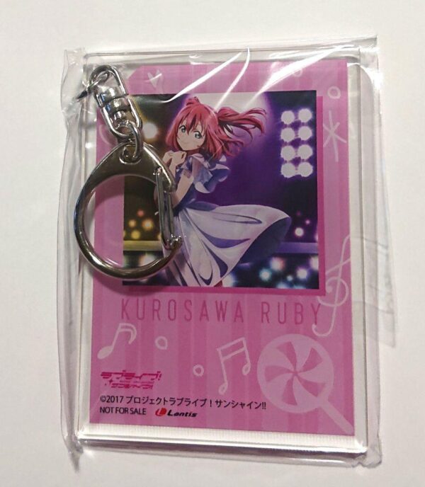 Love Live Aqours Ruby Kurosawa Album Bonus Acrylic Key Chain F/S-M501 from japan