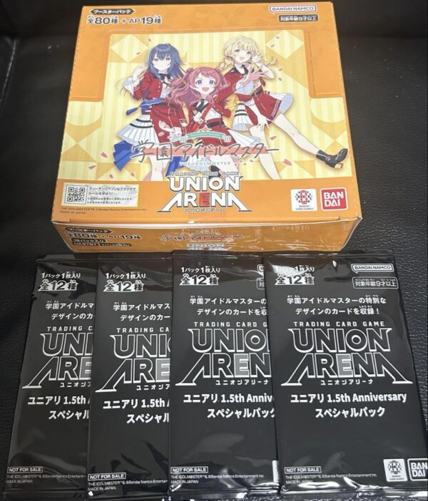 Union Arena Gakuen Idolmaster 1Box Tape Cut