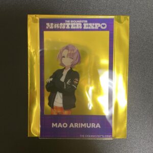 Gakuen Idolmaster Expo Clear Card Mao Arimura