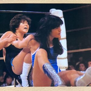 All Japan Women'S Pro Wrestling Large Card Yumi Ogura Vs Goki Yamazaki F/S-M501