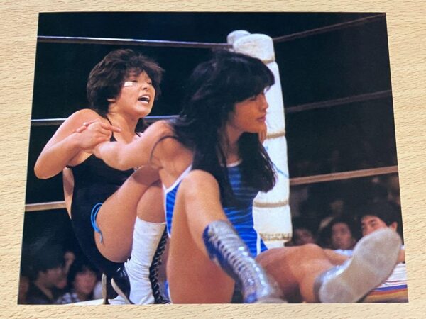 All Japan Women'S Pro Wrestling Large Card Yumi Ogura Vs Goki Yamazaki F/S-M501