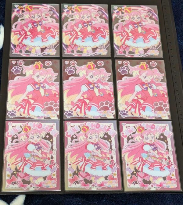 Cure Wonderful Clear Card Collection Gum F/S-M501 from japan Rare  Good conditio