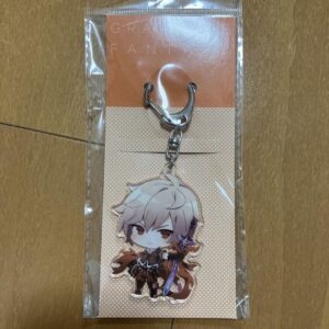 Albert Granblue Fantasy Acrylic Keychain F/S-M501 from japan Rare  Good conditio
