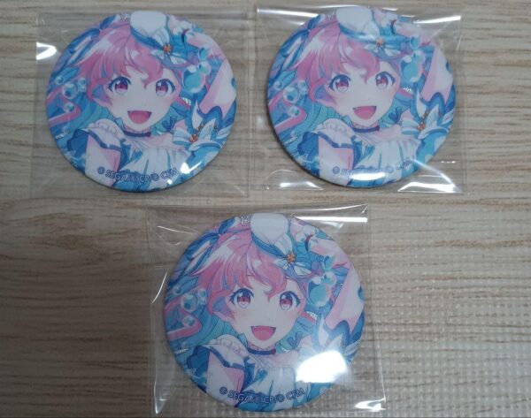 Proseca Momoi Airi Can Badge F/S-M501 from japan Rare  Good condition