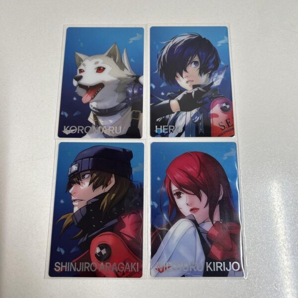 Persona 3 Wafer Mitsuru Kirijo Shinjiro Aragaki Main Character Koromaru F/S-M501