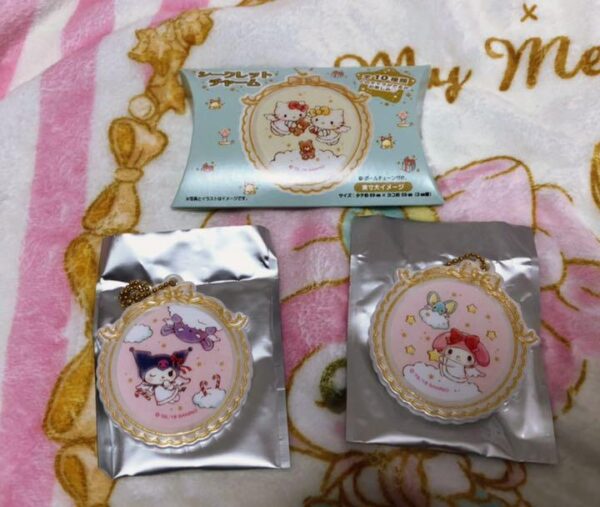 Sanrio Winter Secret Charm Kuromi My Melody F/S-M503 from japan Rare  Good condi