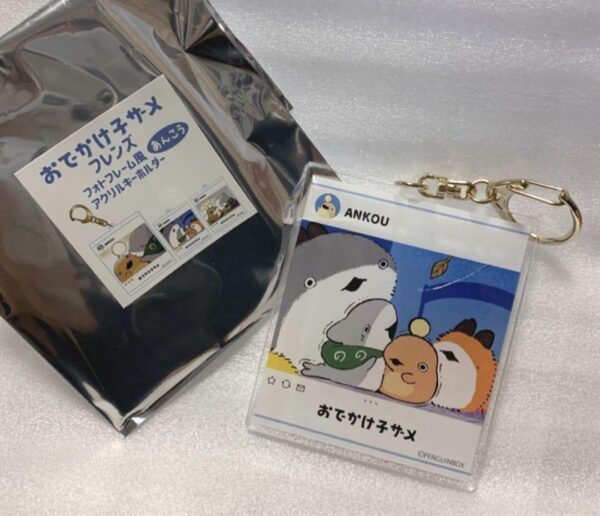 Going Out Shark Friends Photo Frameacrylic Key Chain Anglerfish 1 F/S-M501 from