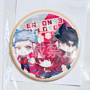 Persona 3 Nanja Town Can Badge Icing Cookie Shinjiro Mitsuru Akihiko F/S-M501 fr