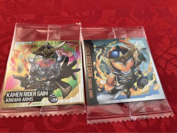Niformation Kamen Rider Series Seal Wafer Vol.3 Sr Gaim F/S-M501 from japan Rare
