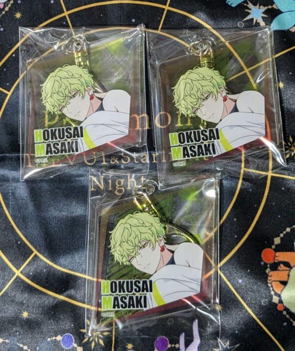 Paradox Live Pararai Donki Acrylic Keychain Seiki Hokusai 3 Items F/S-M501 from