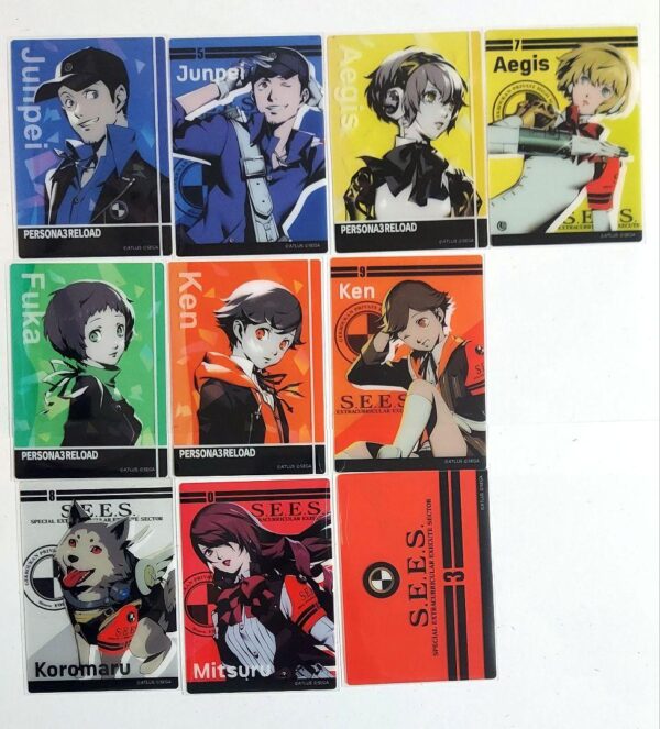 Persona 3 Reload Collection Card Hyakuyen Daiso Seria Bulk Sale F/S-M501 from ja