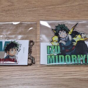 My Hero Academia On/Off Acrylic Key Chain Izuku Midoriya Set Of 2 F/S-M501 from