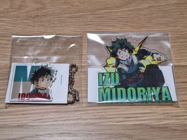 My Hero Academia On/Off Acrylic Key Chain Izuku Midoriya Set Of 2 F/S-M501 from