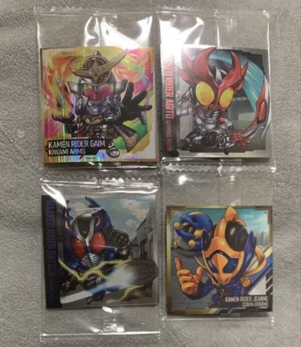 Kamen Rider Wafer Seal Kr3-10 Sr Gaim F/S-M501 from japan Rare  Good condition