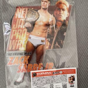 New Japan Pro Wrestling Zack Saber Jr. Acrylic Stand F/S-M503 from japan Rare  G