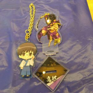 Shinpachi Shimura Acrylic Keychain Shinsuke Takasugi Stand F/S-M501 from japan R
