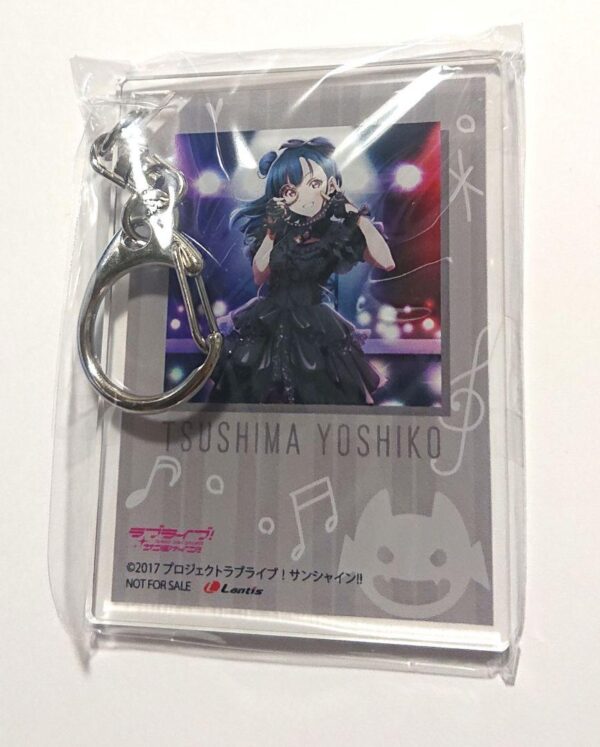 Love Live Aqours Yoshiko Tsushima Album Bonus Acrylic Keychain F/S-M501 from jap
