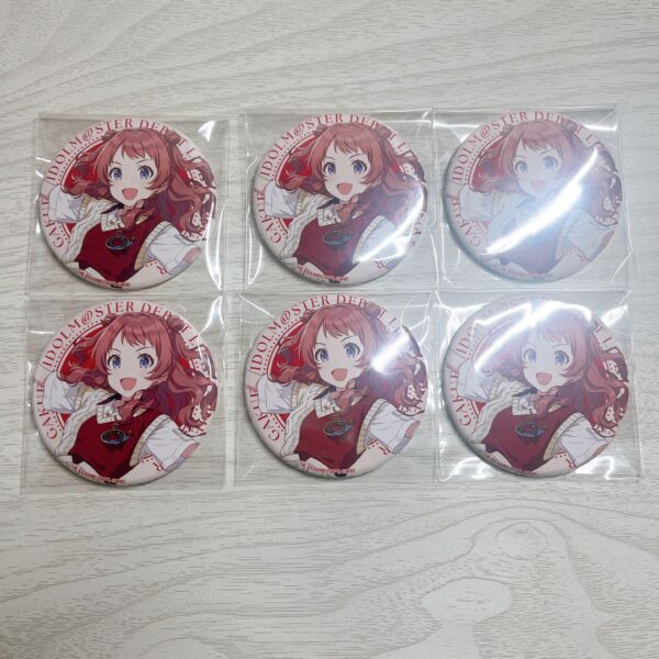Gakuen Idolmaster Gakumas Saki Hanami First Performance Can Badge