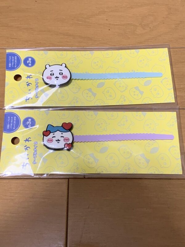 Can Do Chiikawa Hachiware Cable Tie Set Of 2