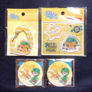 Digimon Takeru Patamon Carabiner Acsta Can Badge 100-Yen F/S-M503 from japan Rar