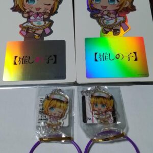 Memcho Gigo Limited Mini Acrylic Keychain Novelty 4 Types Oshinoko F/S-M501 from