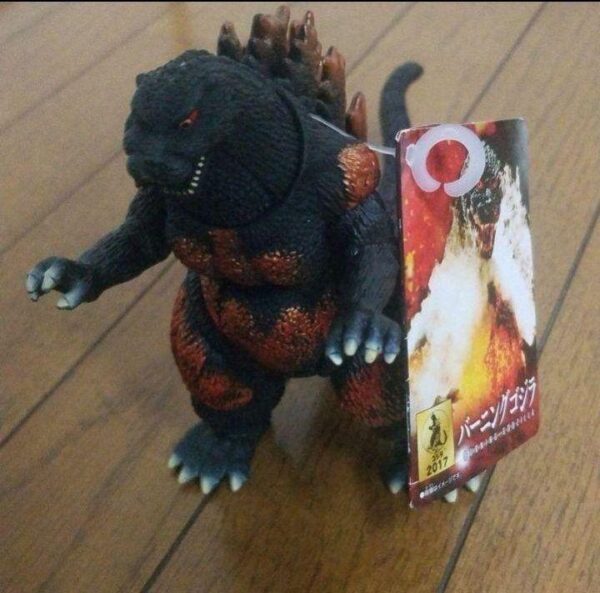 Tagged Movie Monster Series Burning Godzilla F/S-M501 from japan Rare  Good cond