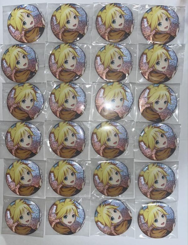 Proseca Kagamine Len Can Badge 24 Points F/S-M501 from japan Rare  Good conditio