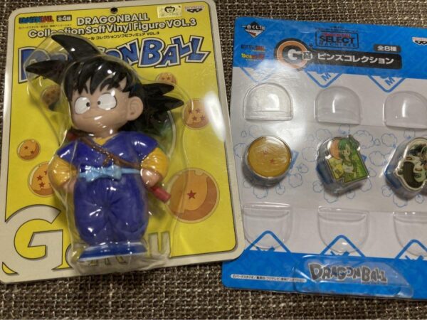 Dragon Ball Soft Vinyl Pins F/S-M503 from japan Rare  Good condition