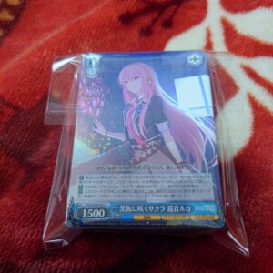 Proseca Sakura Blooming On The Blackboard Luka Megurine 50 Weiss Schwarz F/S-M50
