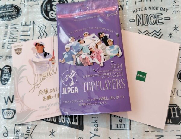 Epoch Jlpga Yoshizawa Yuzuki 2024 Promotion Card Golf F/S-M501 from japan Rare