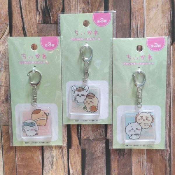 Chiikawa Acrylic Keychain 5 3-Type Set