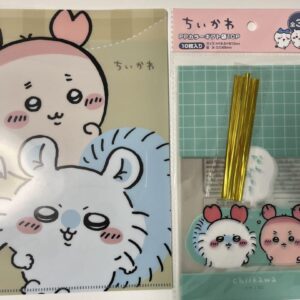 Chiikawa Can Do 100 Yen Store Clear File Gift Bag Flying Gathering Used Bookstor