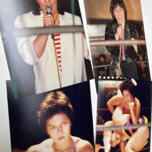 Women'S Professional Wrestling Raw Photo Jaguar Yokota 4-Piece Set F/S-M501 from