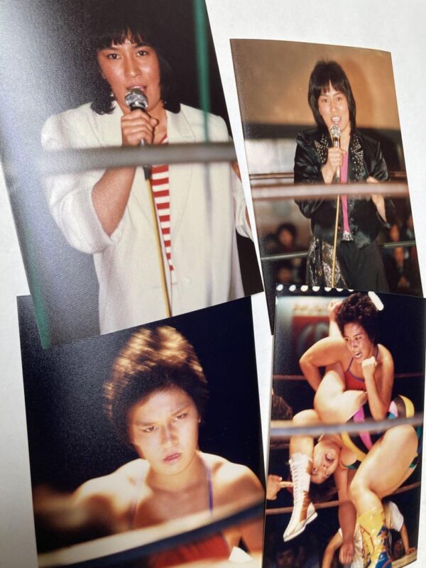 Women'S Professional Wrestling Raw Photo Jaguar Yokota 4-Piece Set F/S-M501 from