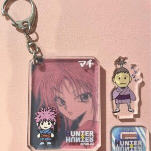 Hunter Machi Nobunaga Acrylic Keychain Acsta F/S-M501 from japan Rare  Good cond