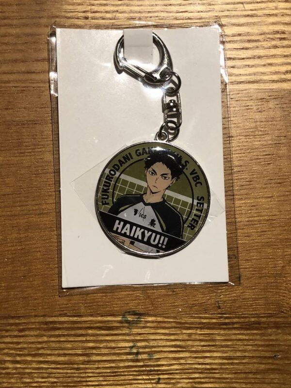 Keiji Akaashi Acrylic Key Chain F/S-M501 from japan Rare  Good condition