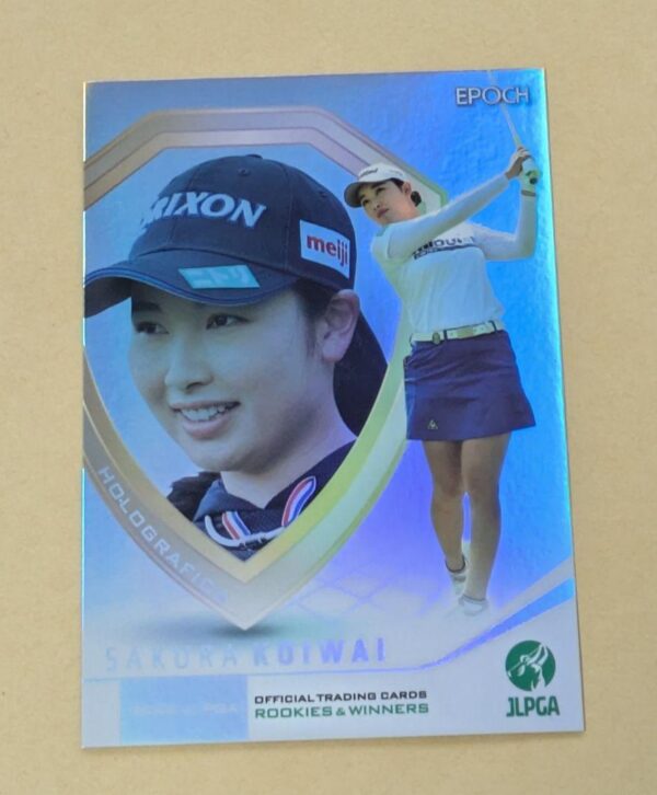 Kobuki Sakura 2022 Holographic Card Jlpga Women'S Golf F/S-M501 from japan Rare