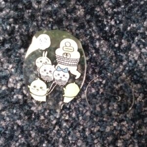 Chiikawa Hachiware Rabbit Acrylic Stand Daiso Can Do Seria