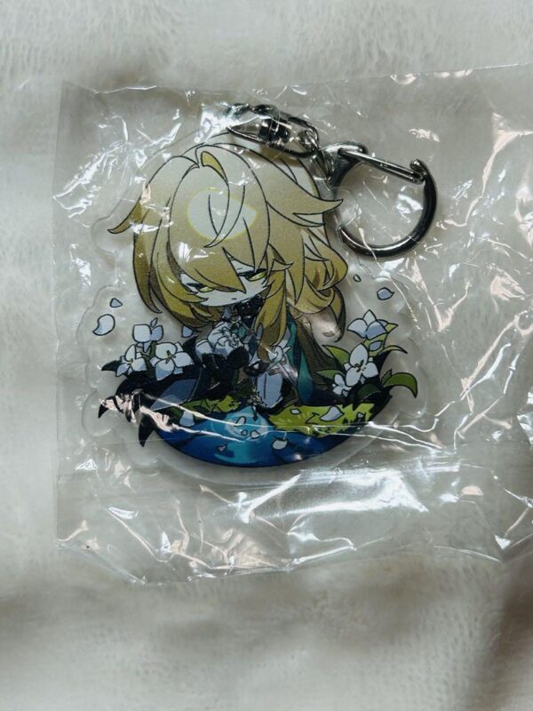 Collapse Star Rail Rakshasa Acrylic Keychain F/S-M501 from japan Rare  Good cond