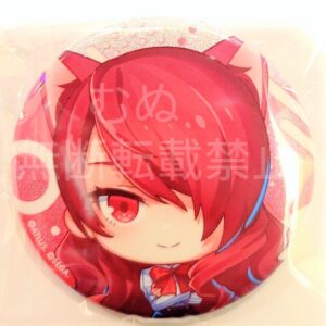 Persona 3 Nanjatown Glitter Can Badge Mitsuru F/S-M501 from japan Rare  Good con