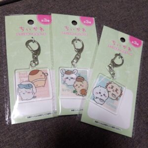 Chiikawa Acrylic Keychain 5 100 Yen Store Seria Can Do