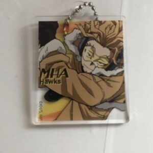 My Hero Academia Hawks Acrylic Keychain F/S-M501 from japan Rare  Good condition